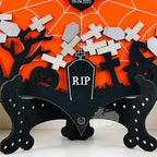 Halloween Wedding Guest Book Alternative Spider Web Drop Box Frame - Image 4