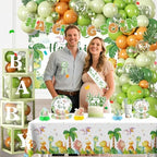Cocomigo Dinosaur Baby Shower Decorations, All-in-One Set for 25 Guests - Image 2