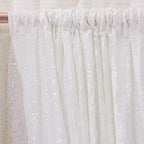Poise3EHome White Sequin Backdrop Curtain,4 Panels 2FTx8FT Glitter Background for Party Birthday Party Baby Shower Wedding Christmas Thanksgiving Halloween Holiday Festival Decor - Image 5