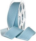 Morex Ribbon Nylon, 1 1/2 inches by 11 Yards, Blue Note, Item 01240/10-603 Nylvalour Velvet Ribbon, 1 1/2" x 11 yd, by MorexRibbon