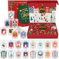 YOROXRG Christmas Candle Advent Calendar 2026 24 Days Scented Tumbler Candle Countdown to Xmas Natural Soy Wax Christmas for Adult Women and Men Season & Holiday Gifting by YOROXRG