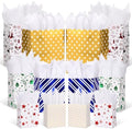 Humyoun 24 Pack Christmas Paper Gift Bags Bulk Assorted Sizes, Colorful by Humyoun