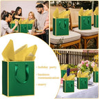 Epoesch 36 Pack Gift Bags with Handles & 36 Tissue Papers – 8x5x10 Inches - Image 6