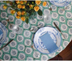 Dusty Blue Linen Like Napkins Disposable Guest Towels Airlaid, 50ct - Image 5