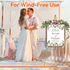 JEAWIWI 2 Pcs Lightweight Easel Stand, 66 Inch, Gold, with Portable Bags - Image 6