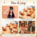 Simgoing 19 Pcs Bear Diaper Changing Game Supplies, Elegant, Dark Brown - Image 4