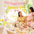 ZestZing Lemon Bow We Can't Wait to Squeeze You Baby Shower Decorations - Image 3