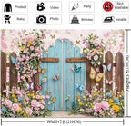 15x10ft Butterfly Floral Backdrop for Photography Spring Butterfly Flowers Girls Birthday Party Decorations Background Wedding Baby Shower Party Cake Table Decor Photo Booth Props - Image 5