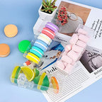 100 PCS Clear PET Plastic Storage Boxes Transparent Present Box Empty Containers Rectangle Cube Candy Chocolate Cookies Treat Case for Christmas,Wedding,Party,Baby Shower (2x2 x6 Inch) - Image 4