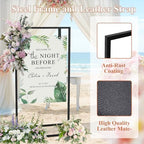 Wedding Sign Holder for Welcome Signs and Seating Charts,Black - Image 5