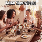 Leelosp 24 Sets Love Is Brewing Bridal Shower Favors for Guests Coffee Themed Party Favors with Mini Glass Jars Coffee Bean Soap Thank You Cards Organza Gift Bags for Bachelorette Wedding Decoration - Image 2