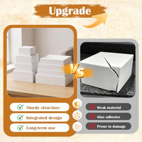 8 PCS Buffet Risers and Stands, Dessert Food Display for Buffet Table - Image 6