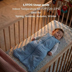 Momcozy Sleep Sack for Baby 6–12 Months, 1.5 TOG Baby Wearable Blanket - Image 4