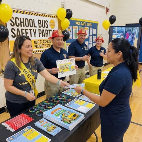 Resurhang 200 Pcs School Bus Safety Items Bulk, School Bus Driver Gifts - Image 6