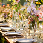 8 Sets Artificial Wildflowers Table Centerpiece with Vases - Image 5