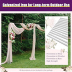 20*10ft Wedding Square Stand Adjustable Photography Background Support Pole - Image 5