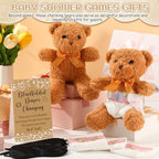 Simgoing 19 Pcs Bear Diaper Changing Game Supplies, Elegant, Light Brown - Image 5