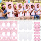 Shyyween 6 Sets Baby Shower Games Feed the Baby Gender Reveal Pink Game Kit by Unknown