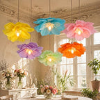 Hotop 6 Pcs Large Paper Flower Lantern Giant Paper Flowers Decor, Macarons by Hotop