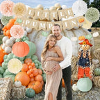 Kriyokiaa Little Pumpkin Balloon Baby Shower Decorations - Image 6