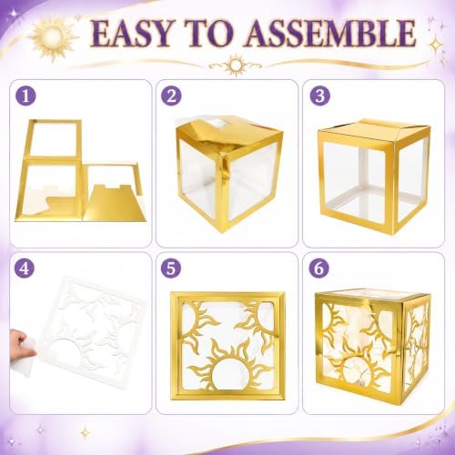 6 Set Princess Sun Table Centerpiece with LED - Image 3