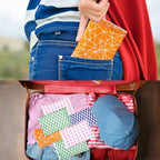 PerKoop 100 Pack Pocket Tissues Travel Slim Packs Small Facial Tissues Wallet Size Toilet Paper for Travel Guest Wedding Supplies, 4 Styles (Irregular Style) - Image 5