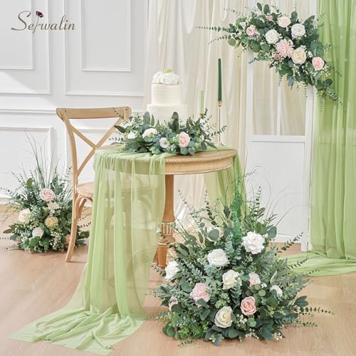 Serwalin 260PCS Mixed Eucalyptus Stems Bulk, Faux Greenery Stems - Image 4