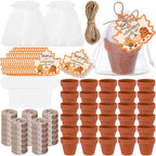 30 Sets Terracotta Pot Fall Party Favors for Guests Bulk by Acellegic