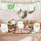 Sherr 476 Pcs Green Dinosaur Baby Shower Games, 6 Activities Pacifier Hunt - Image 5