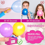IDAODAN Balloon Arch Kit and Balloon Pump, Balloon Arch Stand with Electric Balloon Pump, Adjustable Wide Garland Arch for Wedding Baby Shower Birthday Party Supplies Decorations - Image 3