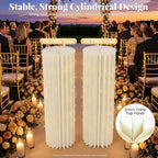 Cardboard Vases 2 Pcs 39.4in, Wedding Centerpiece Flower Stand - Image 3