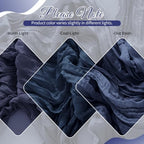 Navy Blue Boho Cheesecloth Table Runner 12 Pack 17x108 Inch Sheer Gauze - Image 5