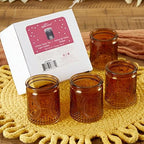 Amber Tea Light Holder - 24pcs - Vintage Glass Tealight Candle Holders by Kate Aspen, Home Décor Table Decoration Favors Gifts for Wedding, Bachelorette, Bridal Shower & Baby Shower Party - Image 4