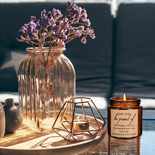 Fumete 50 Pcs Thank You Candles Bulk 10 Scents for Women, Brown - Image 5