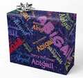 AOFUN Wrapping Paper For Him Multi Color Custom Name Gift Wrapping Paper Gift Wrapping Paper Custom Gift Tissue Paper Wrapping Paper Birthday 3 Rolls 58" x 23" by Unknown
