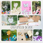 Personalized Nautical Ship Wheel Drop Box Wedding Guest Book Alternative - Image 6