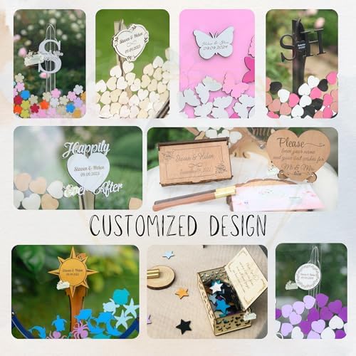 Personalized Nautical Ship Wheel Drop Box Wedding Guest Book Alternative - Image 6