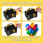 Bezente Orange Giant Balloons 36 Inch - 8 Pack Orange Giant Balloons and Balloon Pump Electric - Image 4