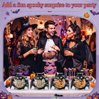 Qinyoung 50 Pcs Halloween Bat Gift Plastic Bags - Image 5