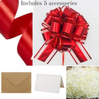 UoeRing White Extra Large Gift Box 1Pcs 22x17x9 inch,luxury Gift Box with Lid for Presents Birthday Christmas Valentine's Day (Contain Pull Bows,Card,Envelope,Filler) - Image 2