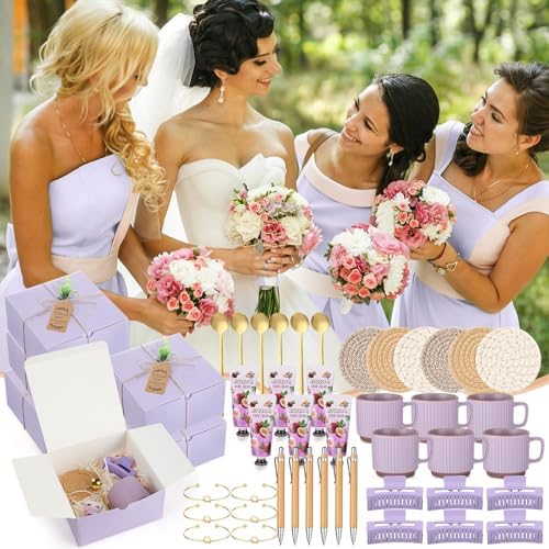Reallnaive 61 Pcs Baby Shower Prizes for Game Winners, Purple - Image 6