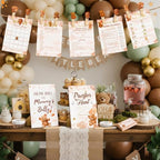 Funnymoom 426 Pcs Baby Bear Shower Games Set for Boy Girl, 8 Games - Image 5