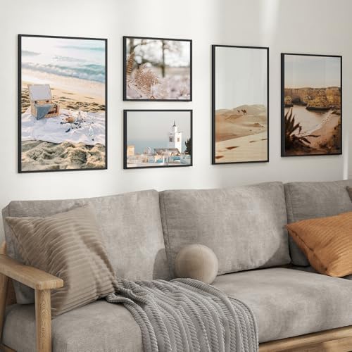 FLYJOE 14x24 Metal Picture Frame - Black Aluminum Picture Frames with Real Glass, Wall Mounting Horizontally or Vertically, Diploma, Certificates and Decor for Wall Gallery 24x14 Frame, Black - Image 3