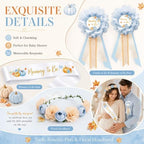 Fall Pumpkin Baby Shower Decorations, A Little Pumpkin is On the Way Decor - Image 4