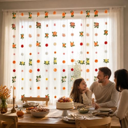 Hanging Flower Garland, 12 Pack Artificial Wildflower Garlands, 6 FT Each (72 FT Total), Floral Vines for Wedding Arch, Backdrop, Bridal Shower, Baby Shower, Garden Party and Home Decor, Multicolor - Image 3