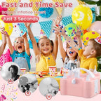 4-in-1 Electric Balloon Pump for All Balloons,Portable Dual Nozzle 600W Air Pump for Balloons,High Power Balloon Blower for Latex Foil 260q Mylar Balloon,Inflation Pool Float and Sports Balls - Image 4