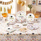 Ceenna Graduation Party Supply Decoration for 50, Gold - Image 4