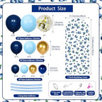 Blueberry Arch Backdrop Covers and Balloon Garland Arch Kit Blueberry Baby Shower Decorations 6ft Berry Sweet One Birthday Banner for Fruit Theme Birthday Party Decorations Bridal Shower Supplies - Image 4