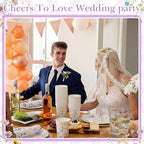 Pickmesh 250 Pcs Wildflower Bridal Shower Decorations Floral Miss to Mrs Plates and Napkins Sets Bride to Be Disposable Paper Tableware Set for Wedding, Engagement, Bachelorette Party, Serves 50 - Image 4