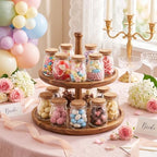 40 Pack 3.4oz Glass Jars with Cork Lids, Yogurt & Candle Jars - Image 4